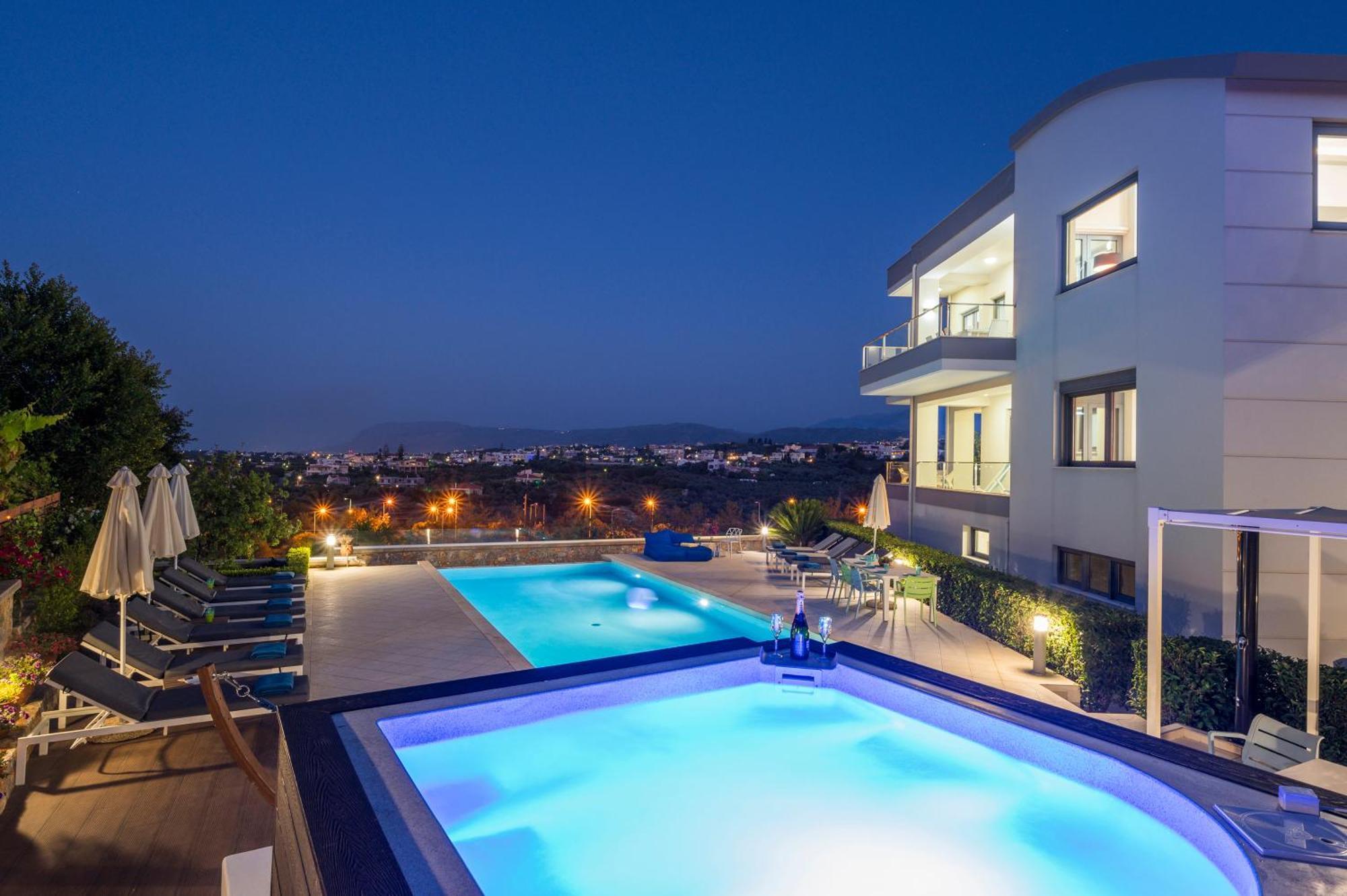 Villa Elysium Seaview Oasis Kato Galatas Exterior foto