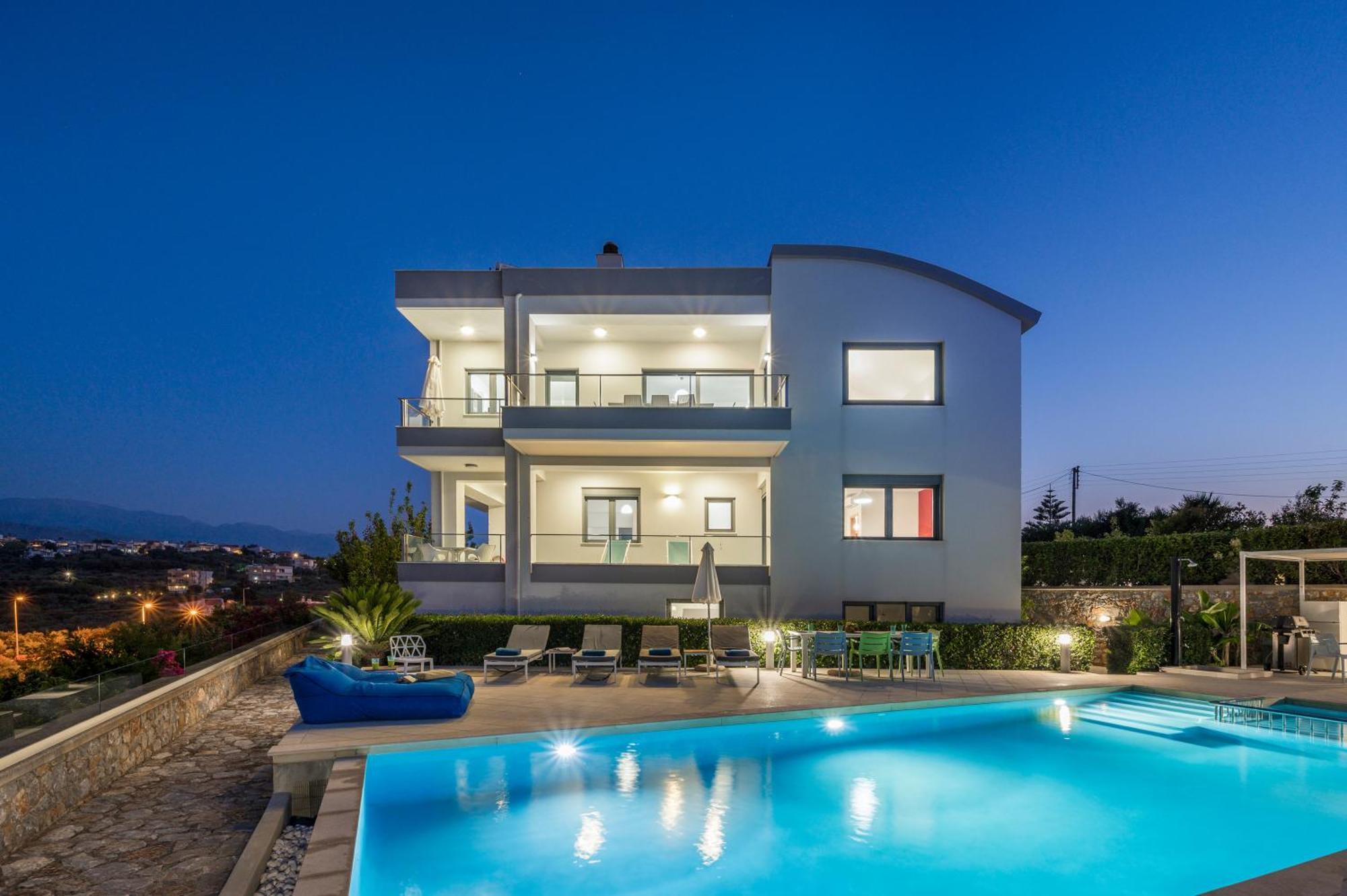 Villa Elysium Seaview Oasis Kato Galatas Exterior foto