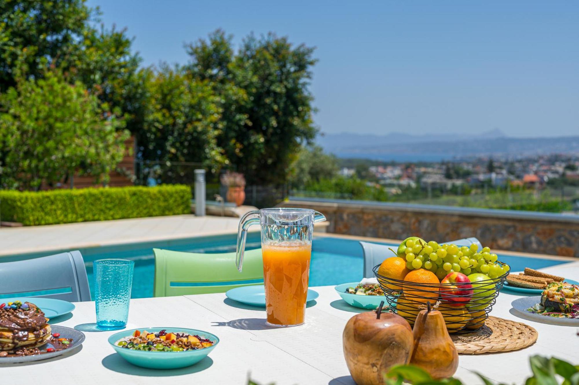 Villa Elysium Seaview Oasis Kato Galatas Exterior foto